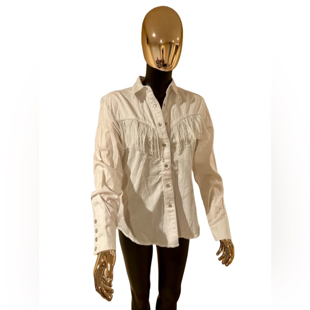ROUGHRIDER | Vintage Circle T Pearl Snap Up Blouse